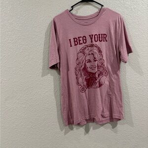 Graphic Pink Women's Top